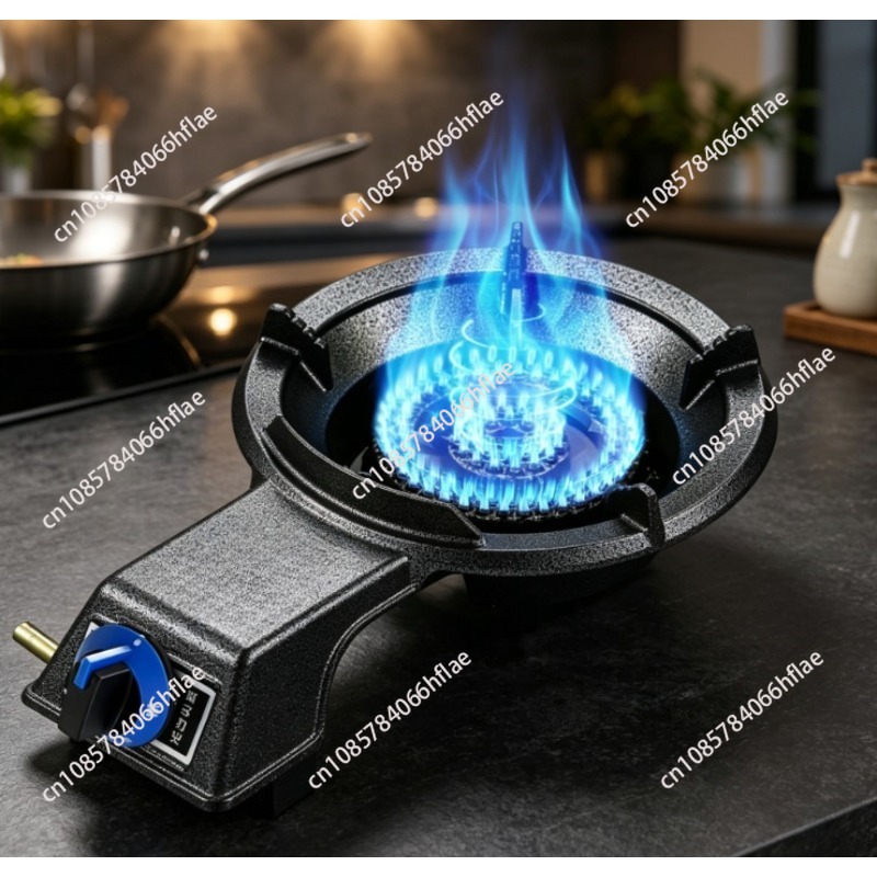 Commercial Kitchen Burner - Kompor Gas Tunggal Suhu Tinggi, Hemat