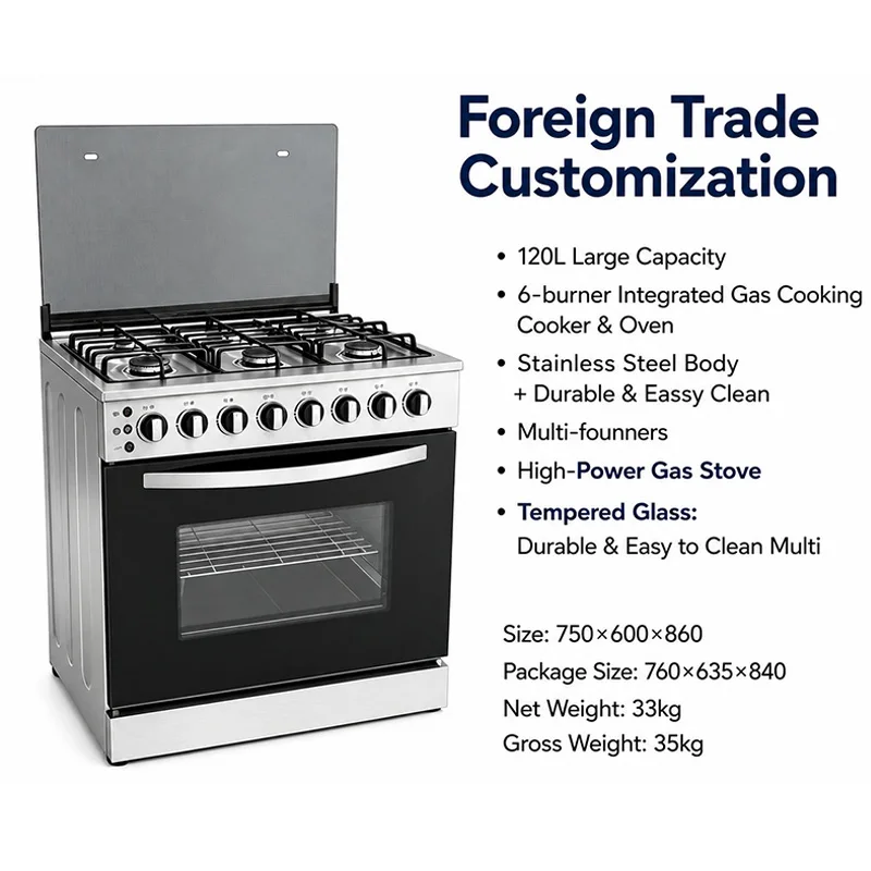 Commercial Kitchen Burner - Kompor Gas dan Oven 6 Tungku