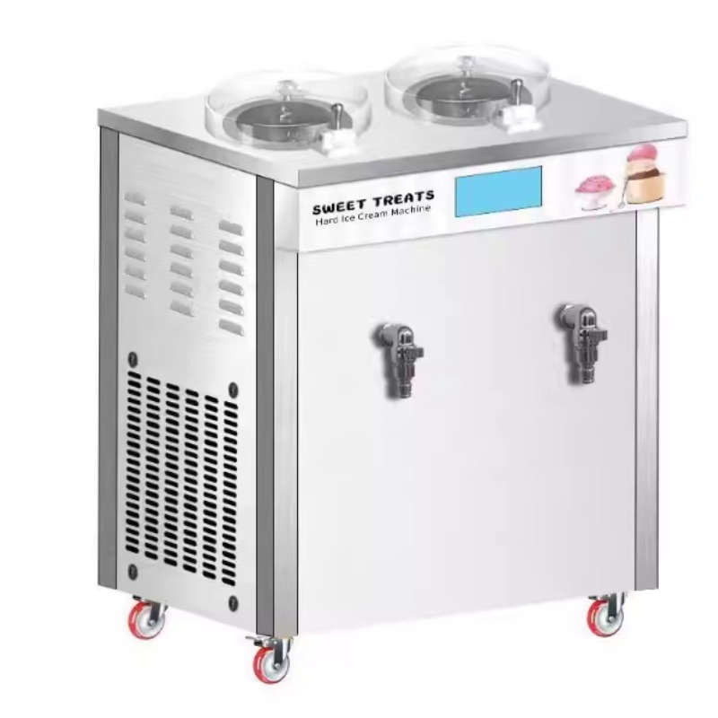 Commercial Ice Maker - Mesin Gelato Meja Otomatis Komersial, Freezer