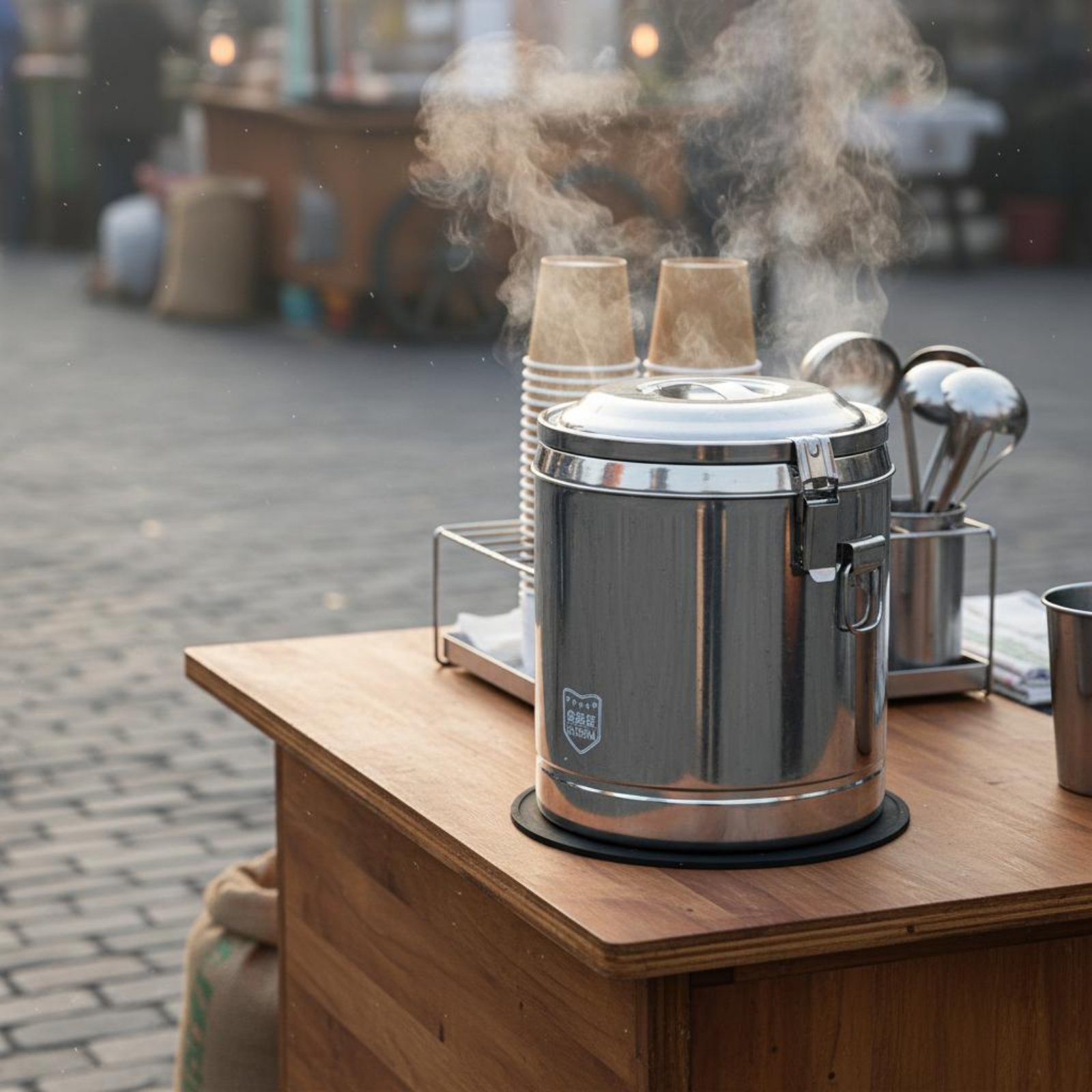 Cold Drink Dispenser - Wadah Susu Teh Profesional Anti Bocor