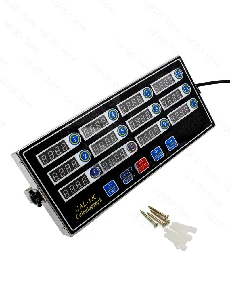 Commercial Kitchen Equipment - Timer Dapur Komersial 12 Saluran Pengingat