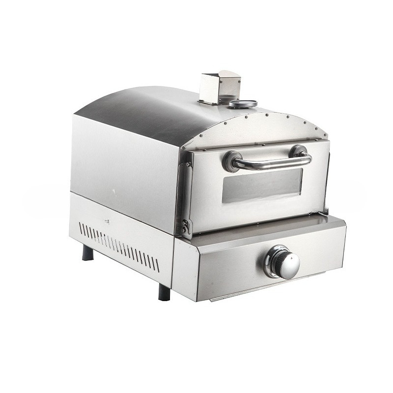 Commercial Kitchen Oven - Oven Pizza Gas Portabel Stainless Steel