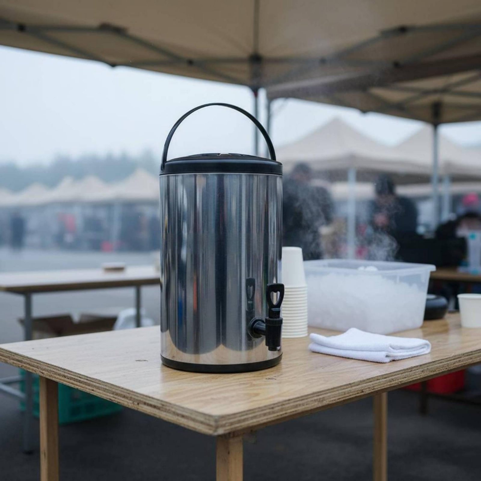 Cold Drink Dispenser - Wadah Minuman Profesional Kapasitas Besar untuk