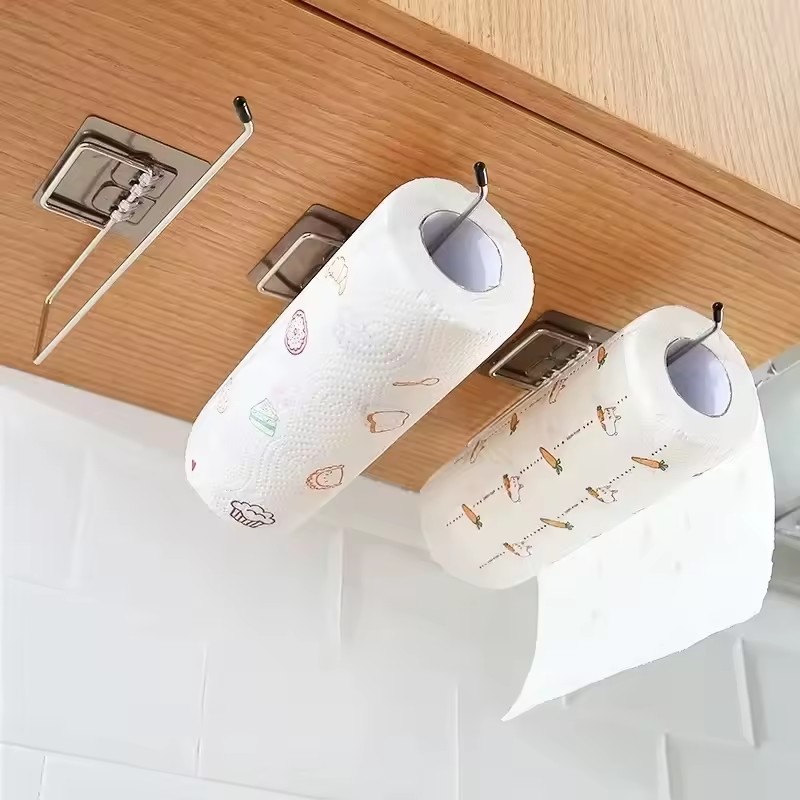 Commercial Kitchen Towels - Tempat handuk kertas dapur, perekat rak