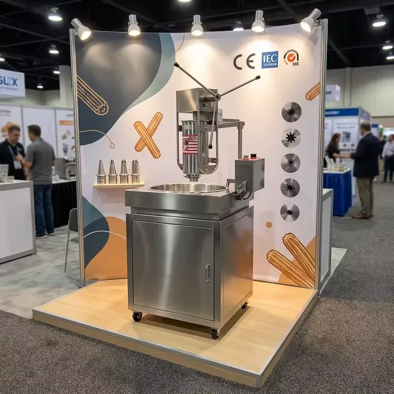 Commercial Kitchen Equipment - Mesin Churro Elektrik 30L Profesional Gaya