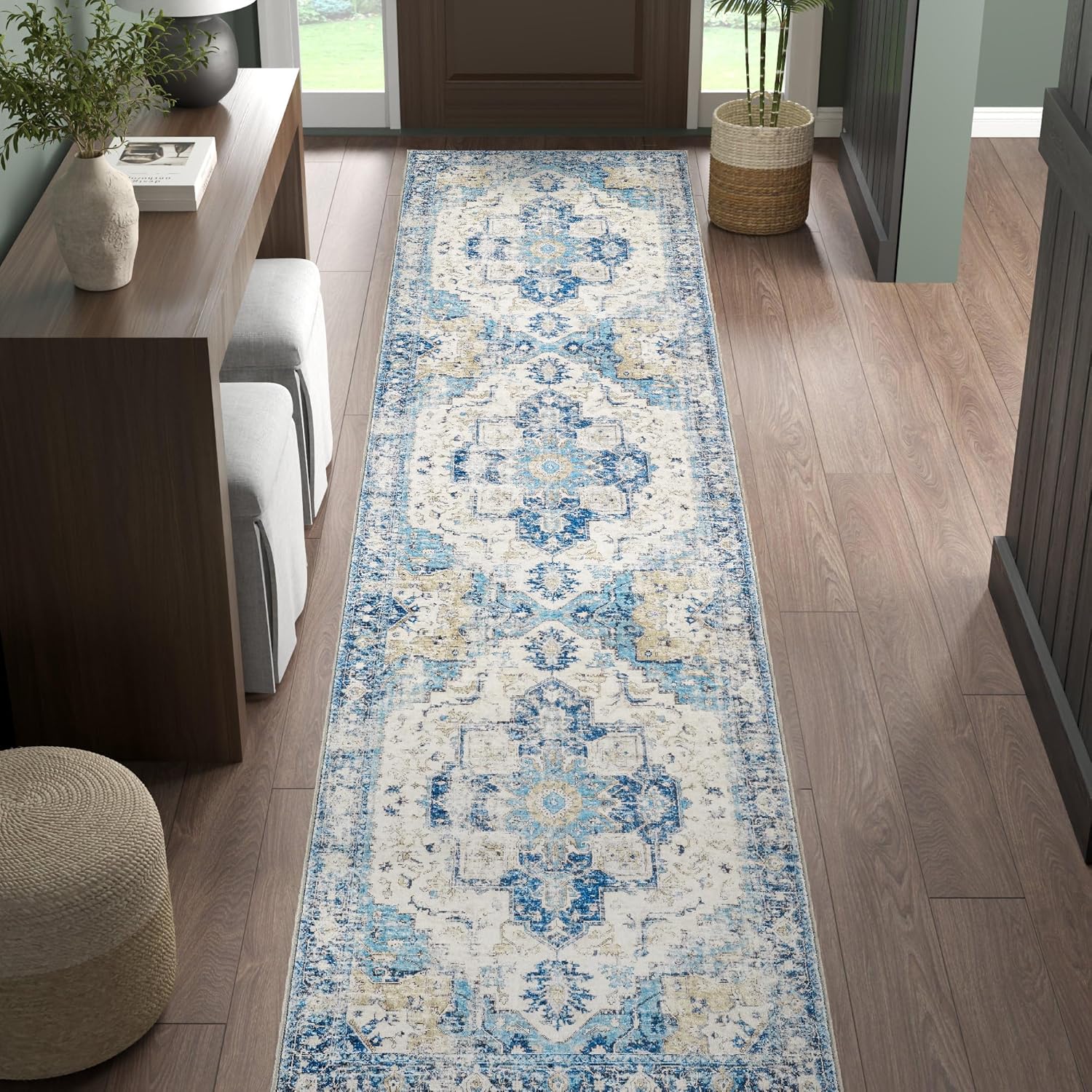 Commercial Kitchen Mats - VIKAMA Karpet Bohemian Anti-Slip Ringan untuk