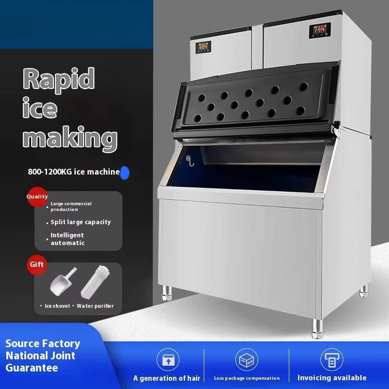 Commercial Ice Maker - 1000Kg Komersial Kapasitas Besar Mesin Split