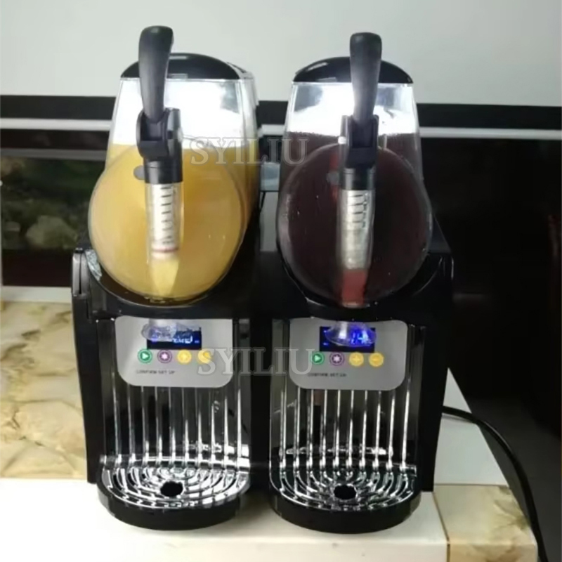 Slushy Machine - Mesin Slush Profesional 12L 2 Tangki