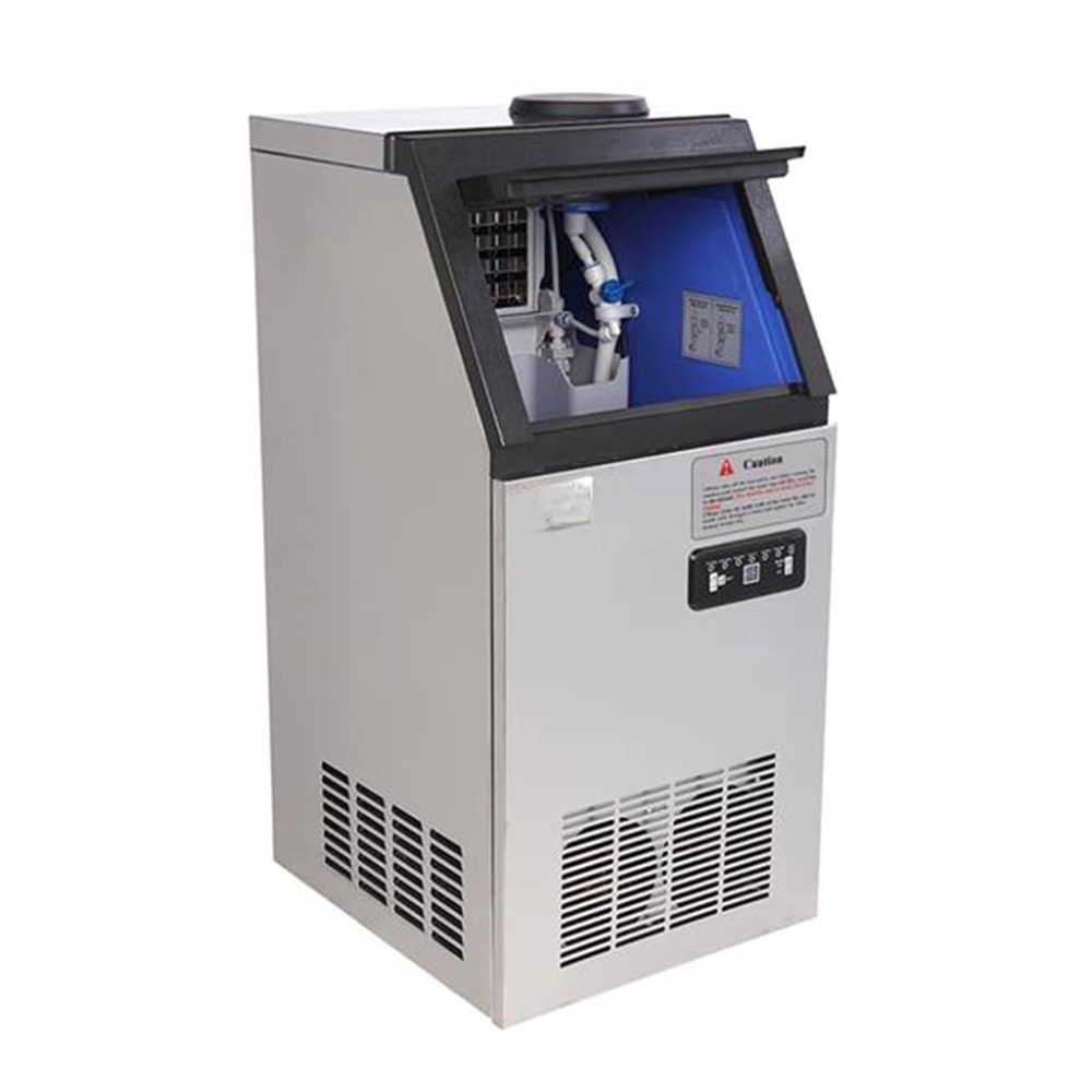 Commercial Ice Maker - Mesin Pembuat Es Komersial 110Lbs/24H, Mesin