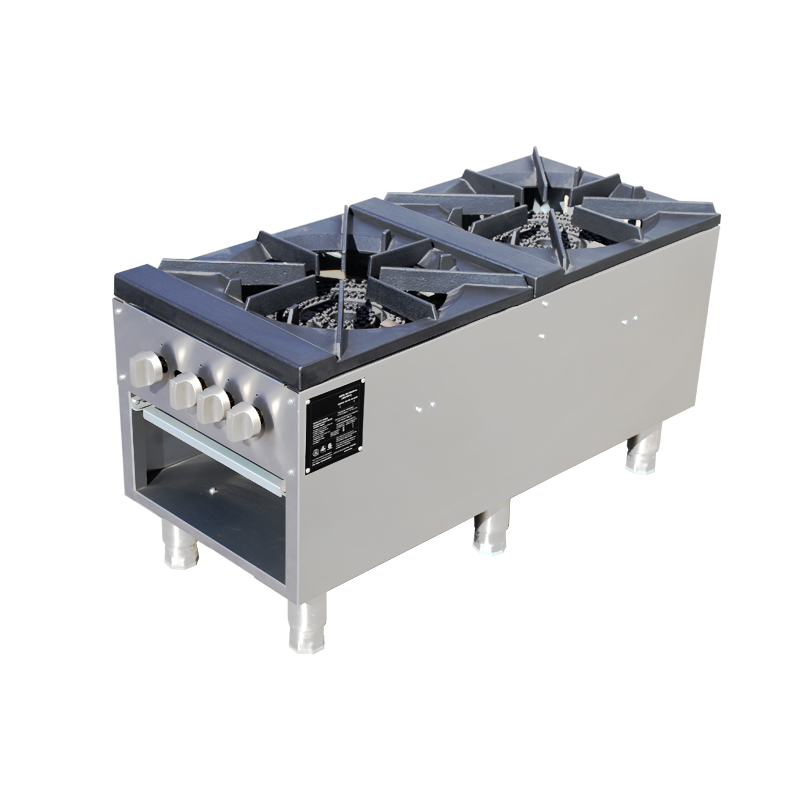 Commercial Kitchen Burner - Kompor Industri 2 Tungku untuk Dapur