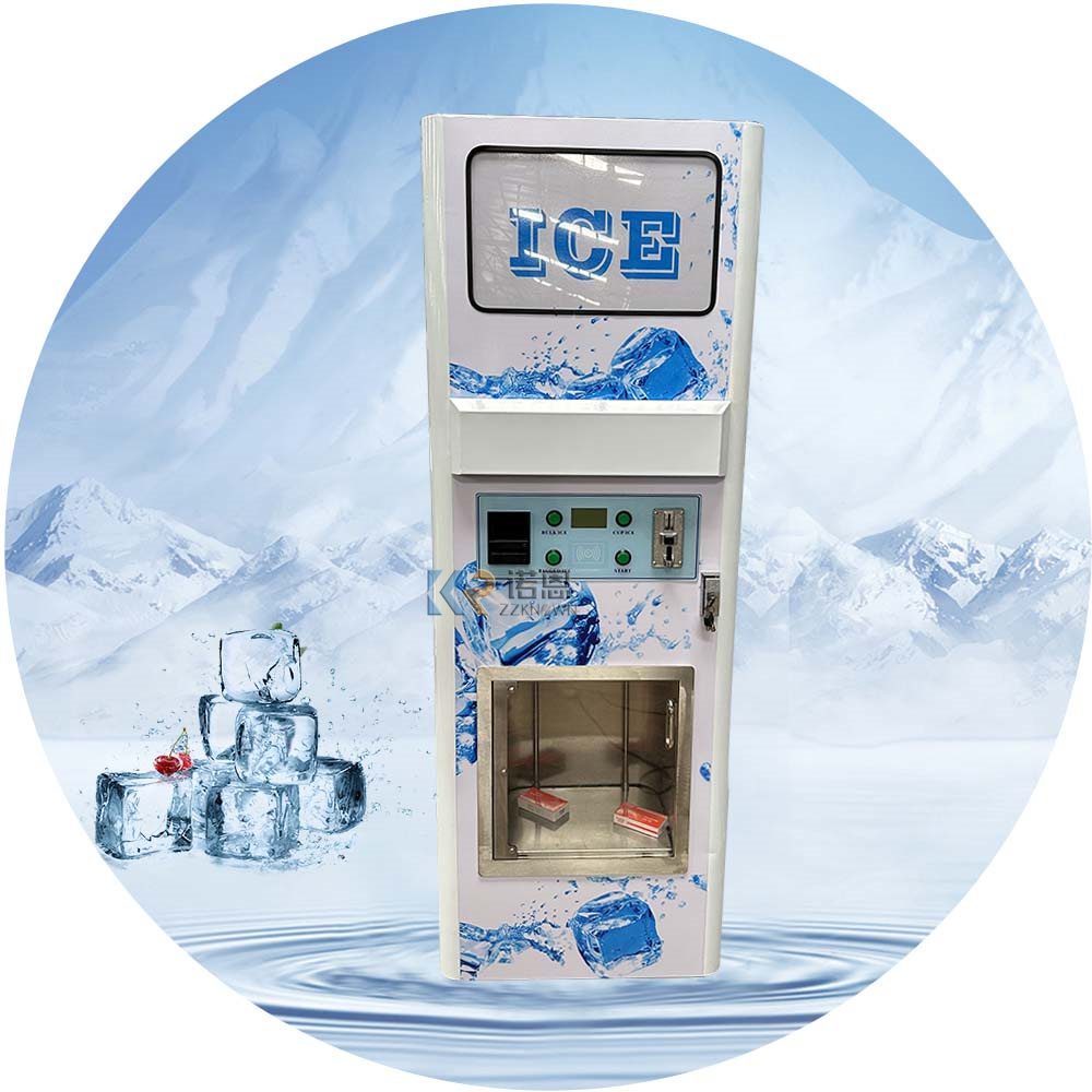 Commercial Ice Maker - Mesin Penjual Es Batu Otomatis Penuh,
