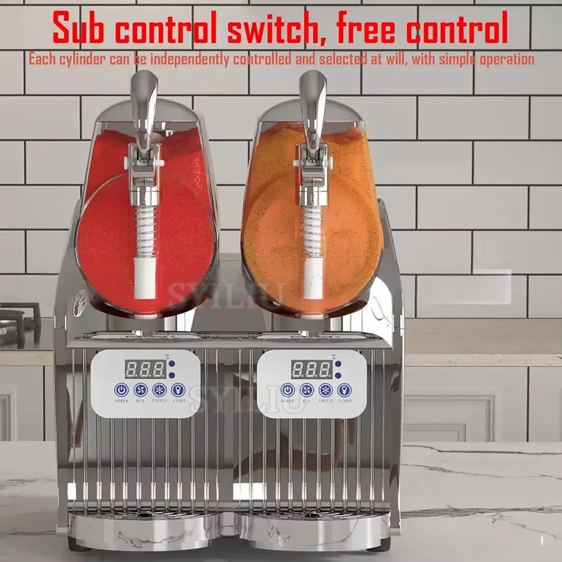 Slushy Machine - Mesin Slushy Otomatis Elektrik, Mesin Pembuat