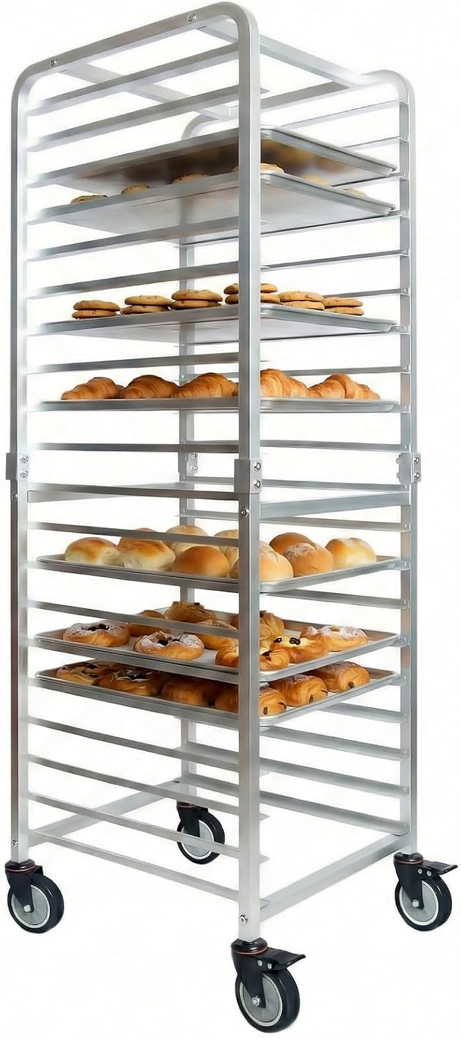 Commercial Kitchen Pans - Rak Loyang Baja Tahan Karat 20