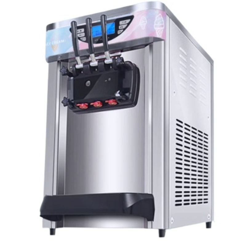 Commercial Ice Maker - Mesin Es Krim Lunak Komersial Otomatis,