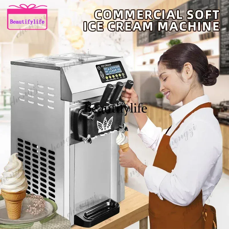 Commercial Ice Maker - Mesin pembuat es krim komersial A55