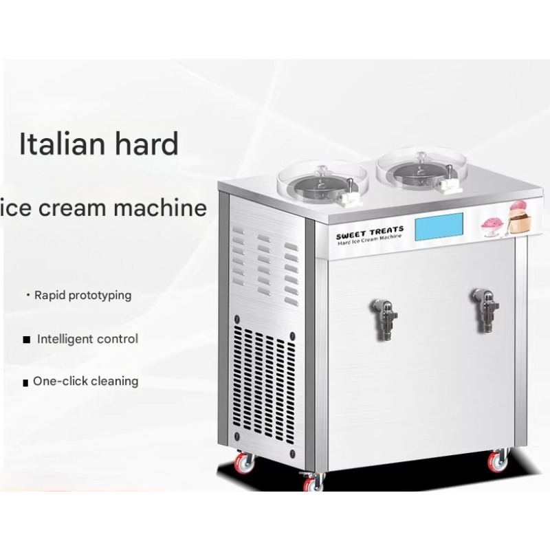 Mesin Gelato Meja Otomatis Kom - Commercial Ice Maker ulasan dan harga