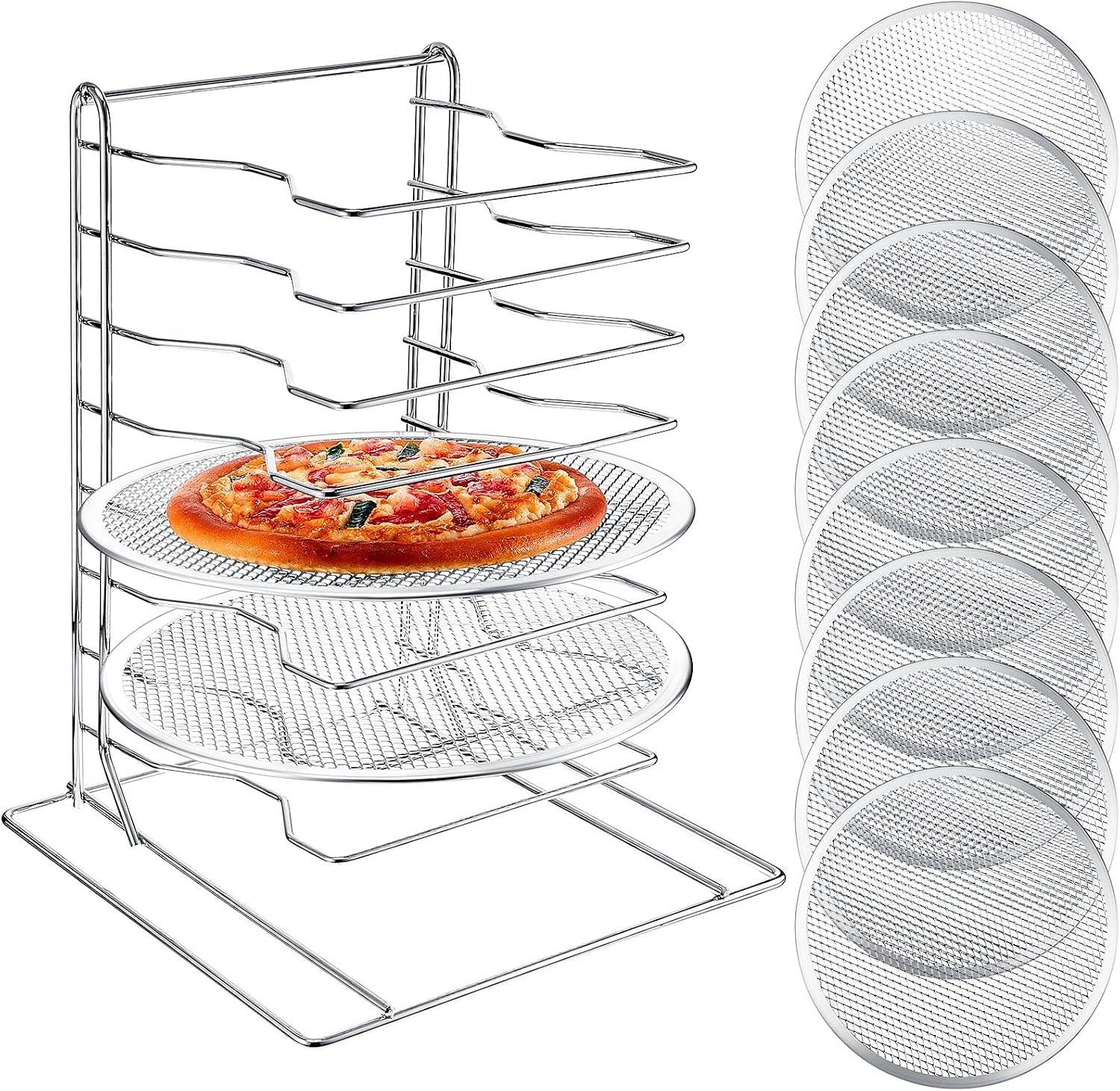Rak Pizza 8 Tingkat Dengan 8 L - Commercial Kitchen Pans ulasan dan harga