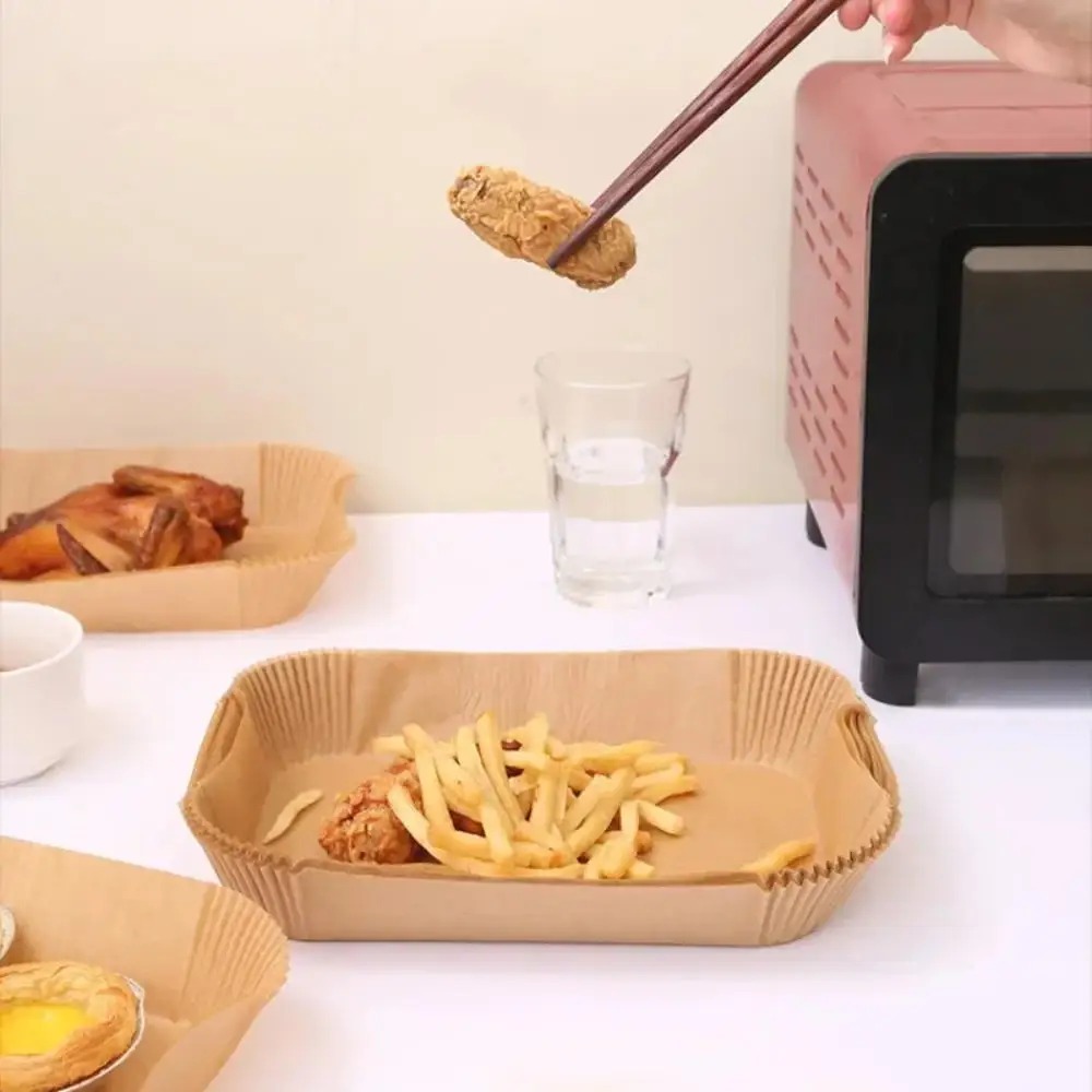 50/100 Buah Kertas Penggoreng  - Commercial Kitchen Pans ulasan dan harga