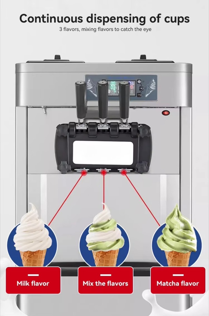 Mesin Pembuat Es Krim Otomatis - Commercial Ice Maker ulasan dan harga
