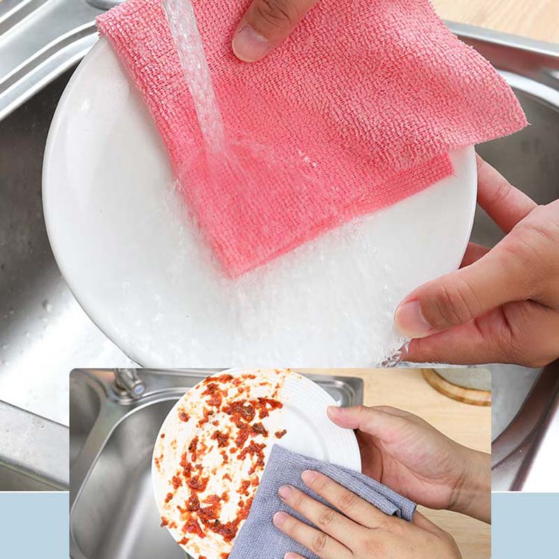 Gulungan Kain Pembersih Mikrof - Commercial Kitchen Towels ulasan dan harga