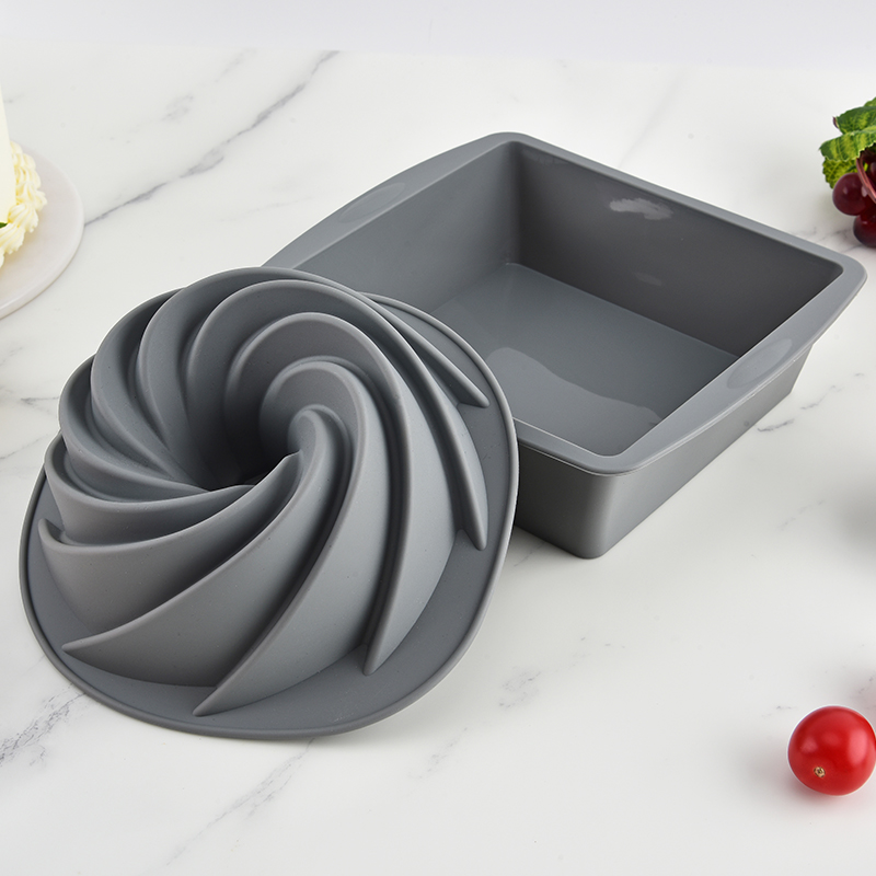 Cetakan Kue Kotak Silikon 4 Ba - Commercial Kitchen Pans ulasan dan harga
