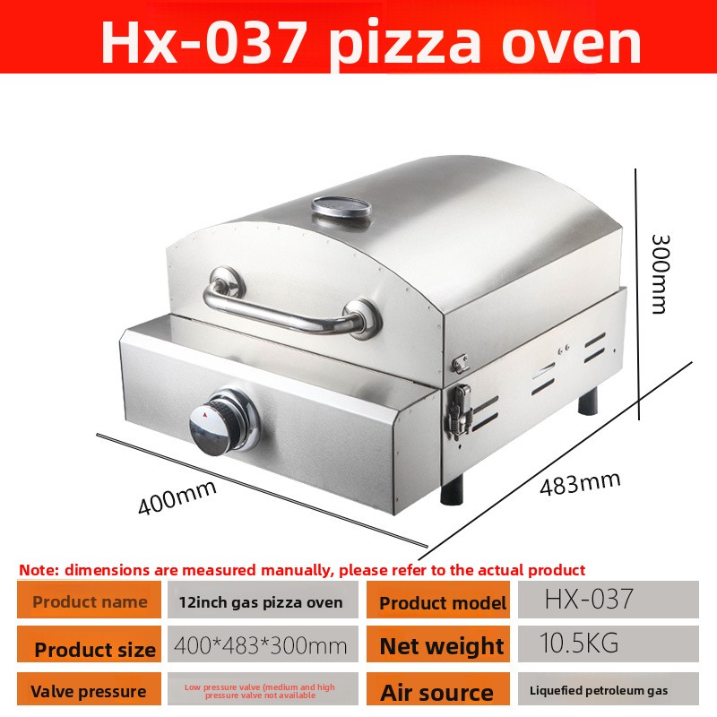 Oven Pizza Gas Portabel Stainl - Commercial Kitchen Oven ulasan dan harga