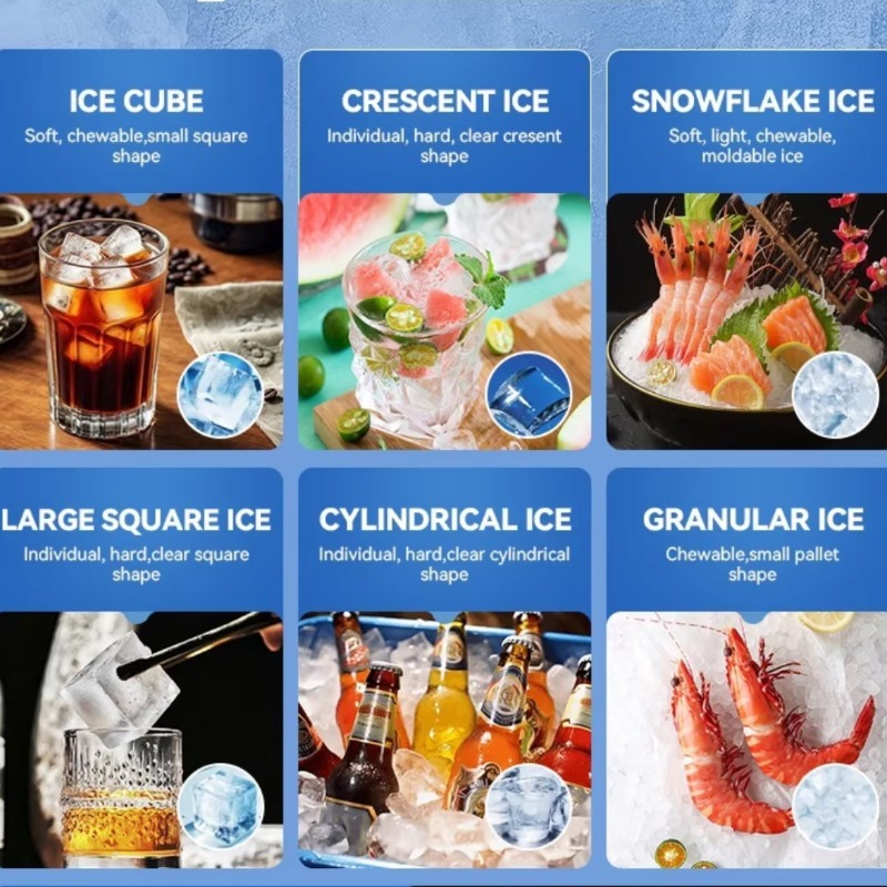 Mesin Pembuat Es Batu Otomatis - Commercial Ice Maker ulasan dan harga