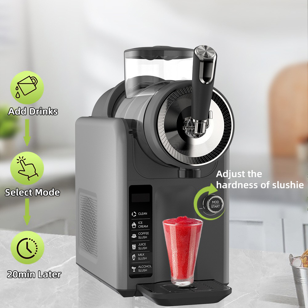 Mesin Pembuat Slushy Tanpa Es, - Slushy Machine ulasan dan harga