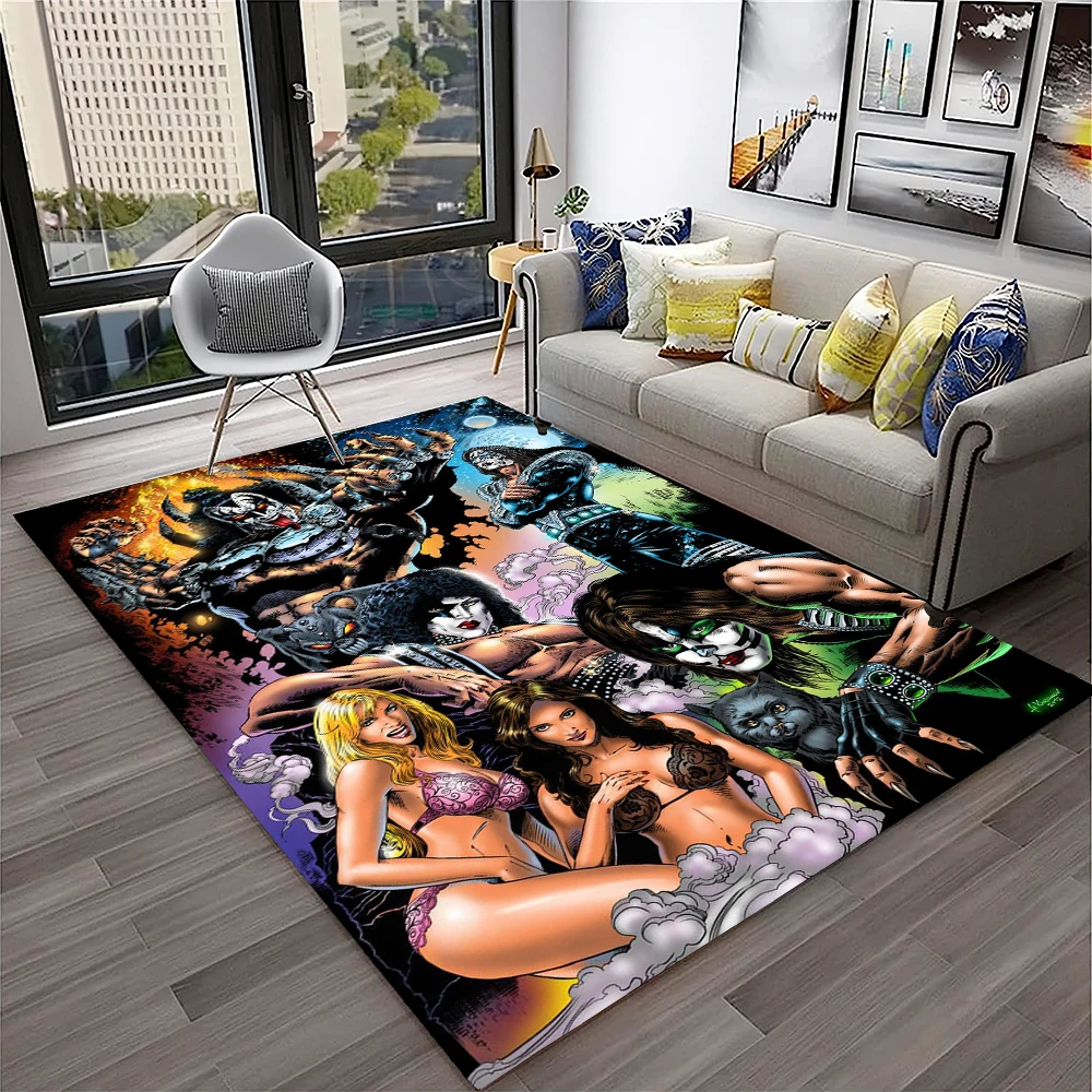 Karpet Karpet Band Rock KISS R - Commercial Kitchen Mats ulasan dan harga