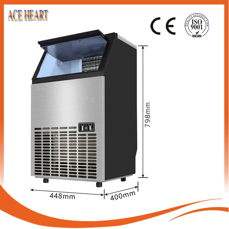Mesin Pembuat Es Batu Komersia - Commercial Ice Maker ulasan dan harga