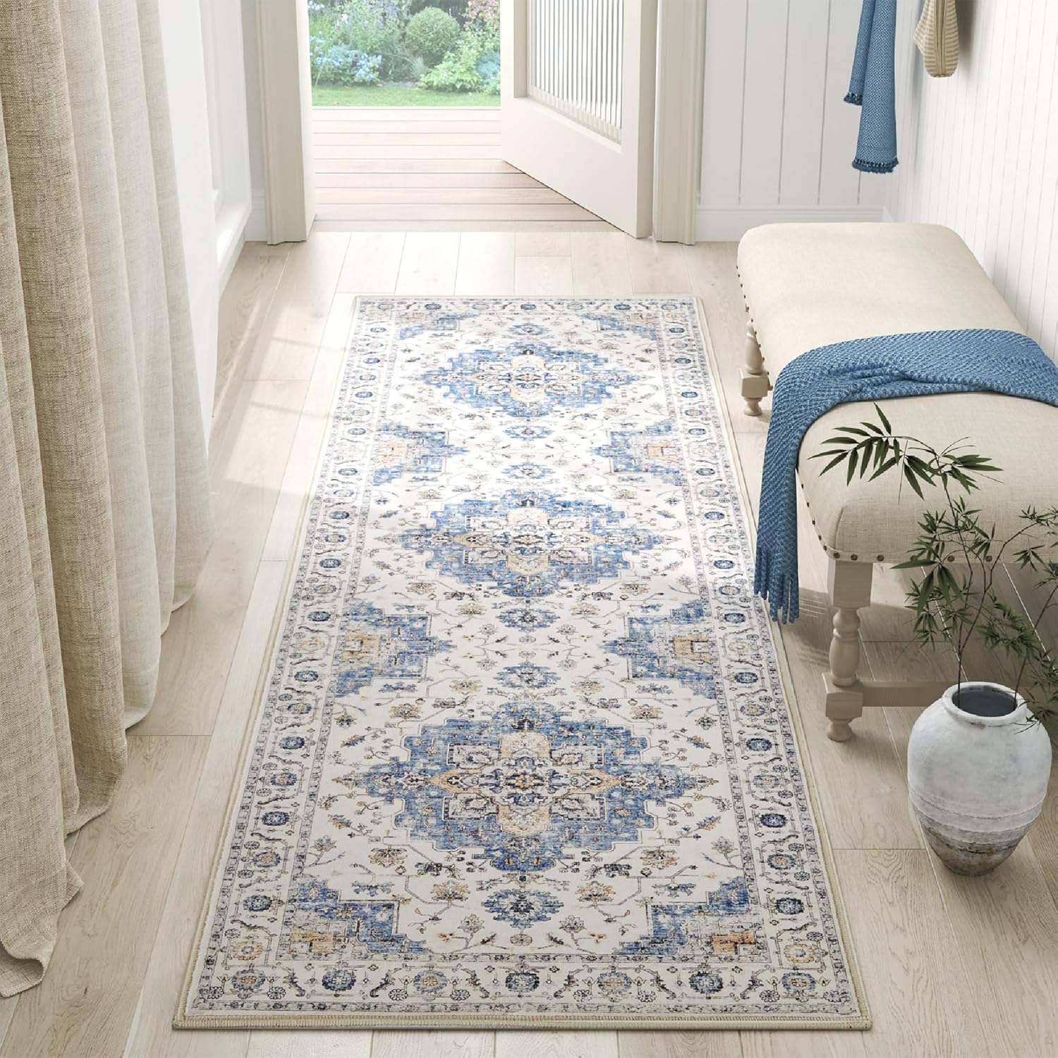 VIKAMA Karpet Bohemian Anti-Sl - Commercial Kitchen Mats ulasan dan harga