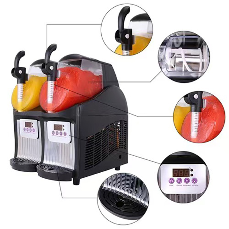 Mesin Pembuat Es Serut Teh Slu - Slushy Machine ulasan dan harga