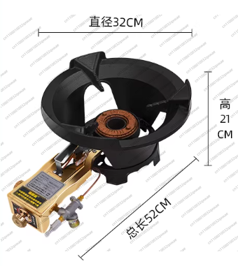Kompor Gas Tunggal Hemat Energ - Commercial Kitchen Burner ulasan dan harga