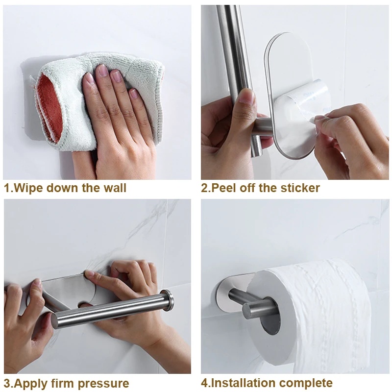 Tempat Tisu Gulung Stainless S - Commercial Kitchen Towels ulasan dan harga