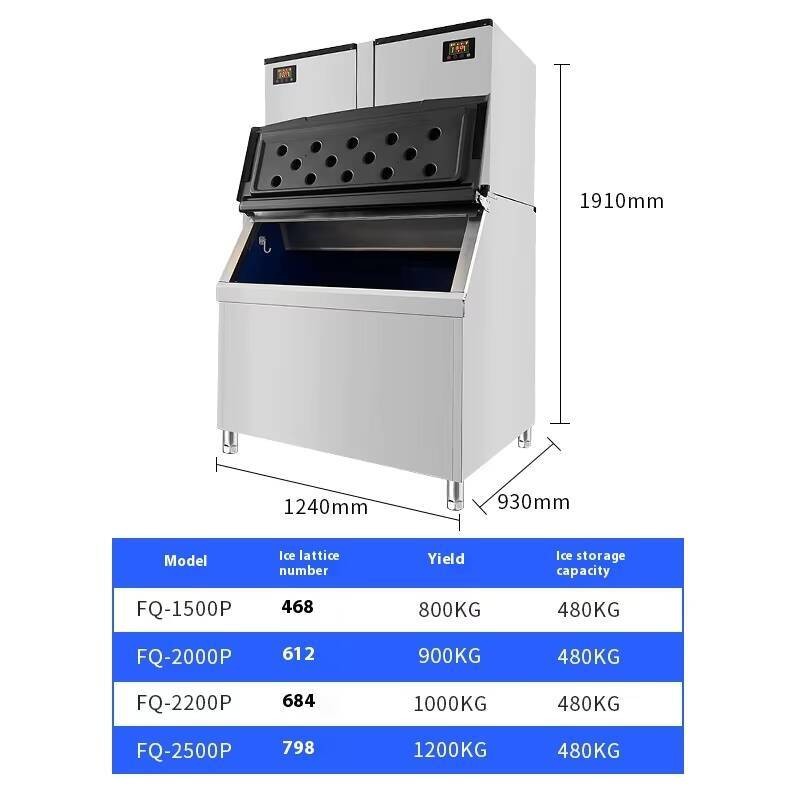 1000Kg Komersial Kapasitas Bes - Commercial Ice Maker ulasan dan harga