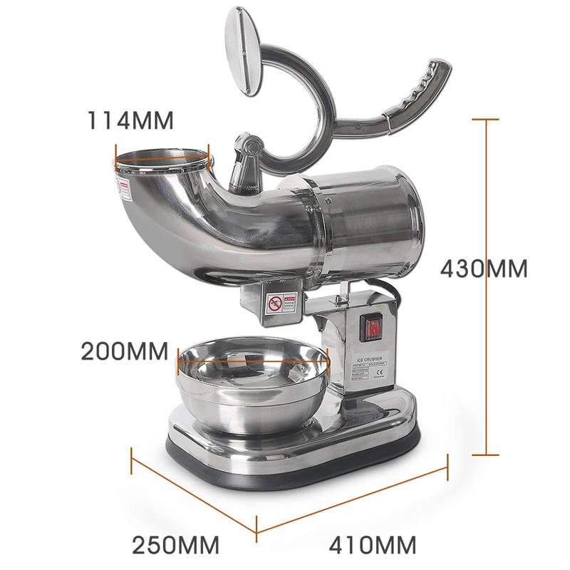 Penghancur Es 200W Komersial B - Slushy Machine ulasan dan harga