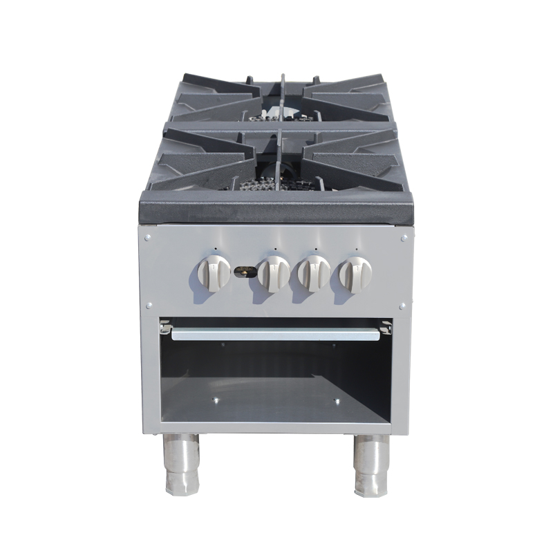 Kompor Industri 2 Tungku untuk - Commercial Kitchen Burner ulasan dan harga