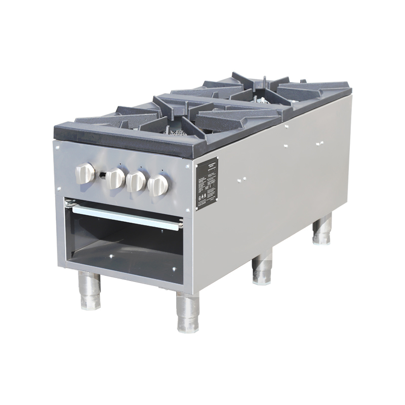 Kompor Industri 2 Tungku untuk - Commercial Kitchen Burner ulasan dan harga