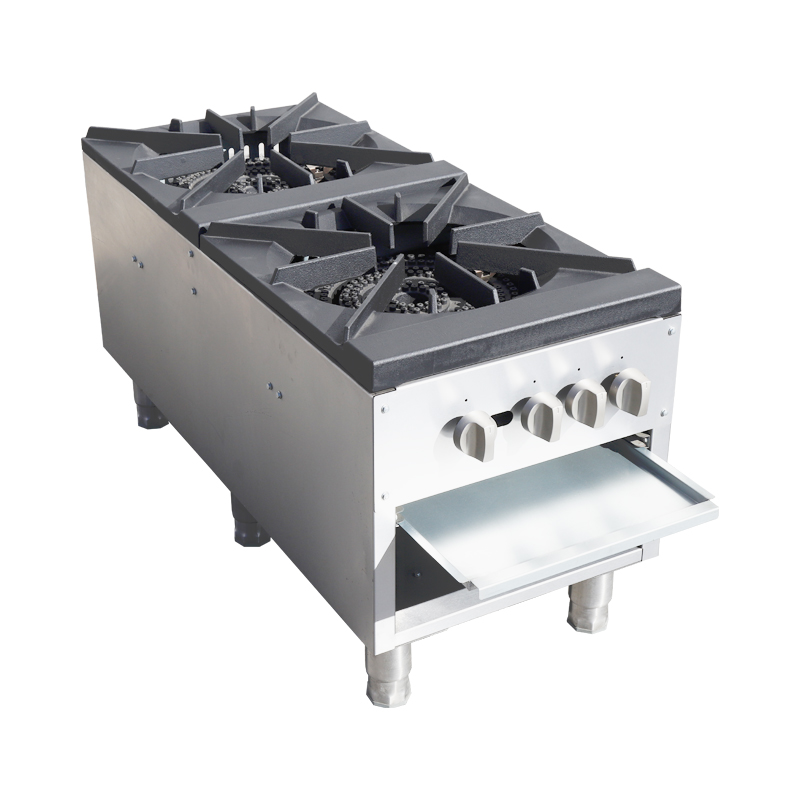 Kompor Industri 2 Tungku untuk - Commercial Kitchen Burner ulasan dan harga