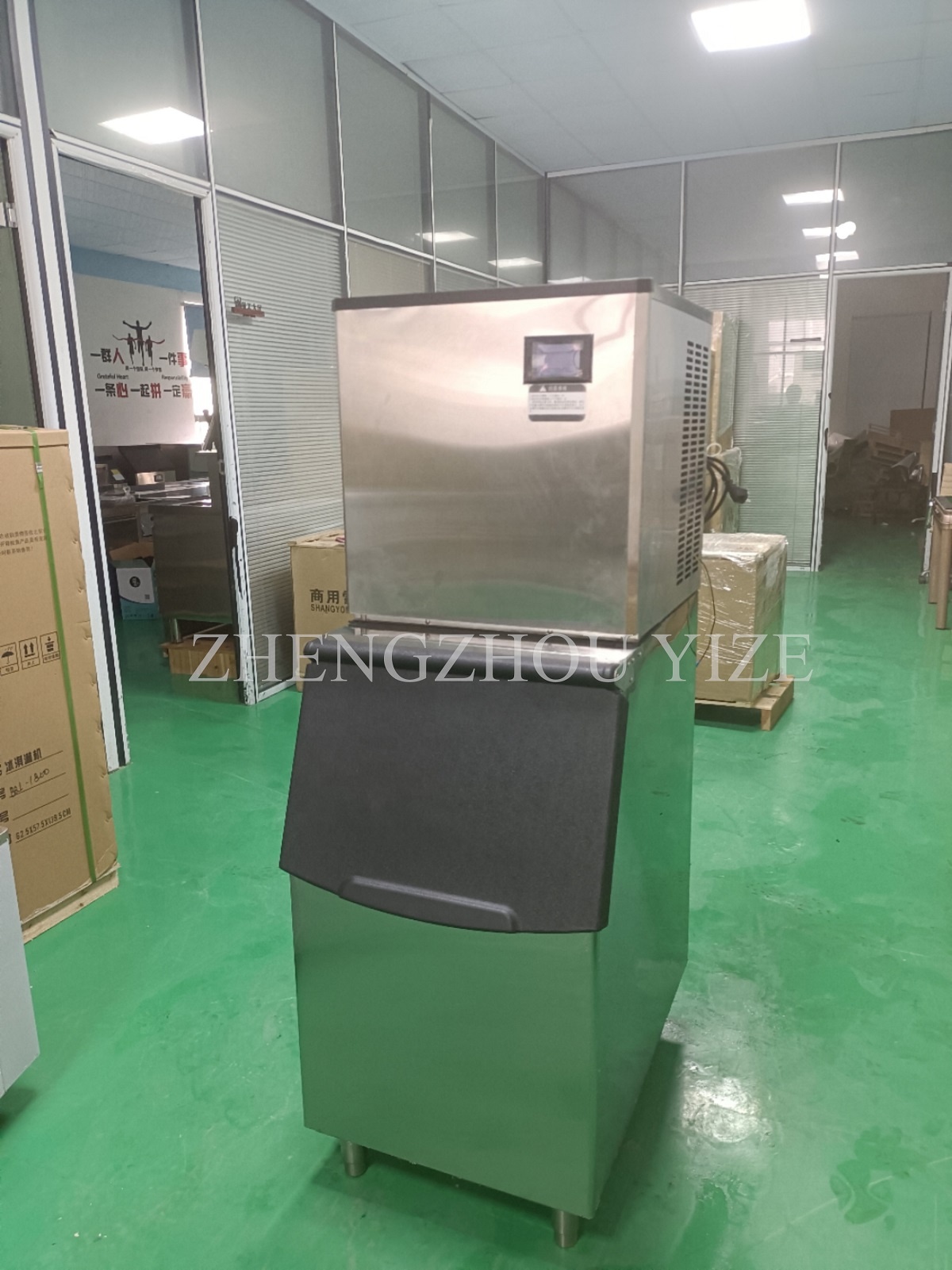 Mesin Pembuat Es Batu Komersia - Commercial Ice Maker ulasan dan harga