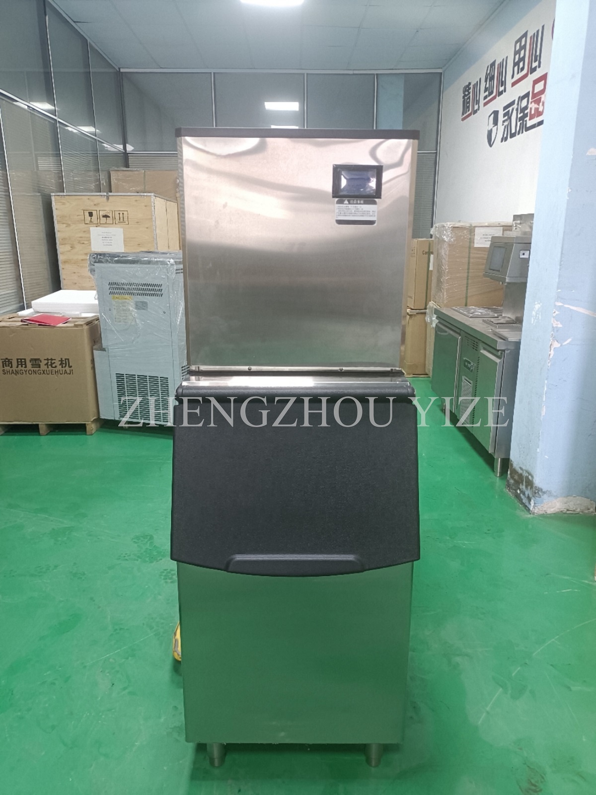Mesin Pembuat Es Batu Komersia - Commercial Ice Maker ulasan dan harga