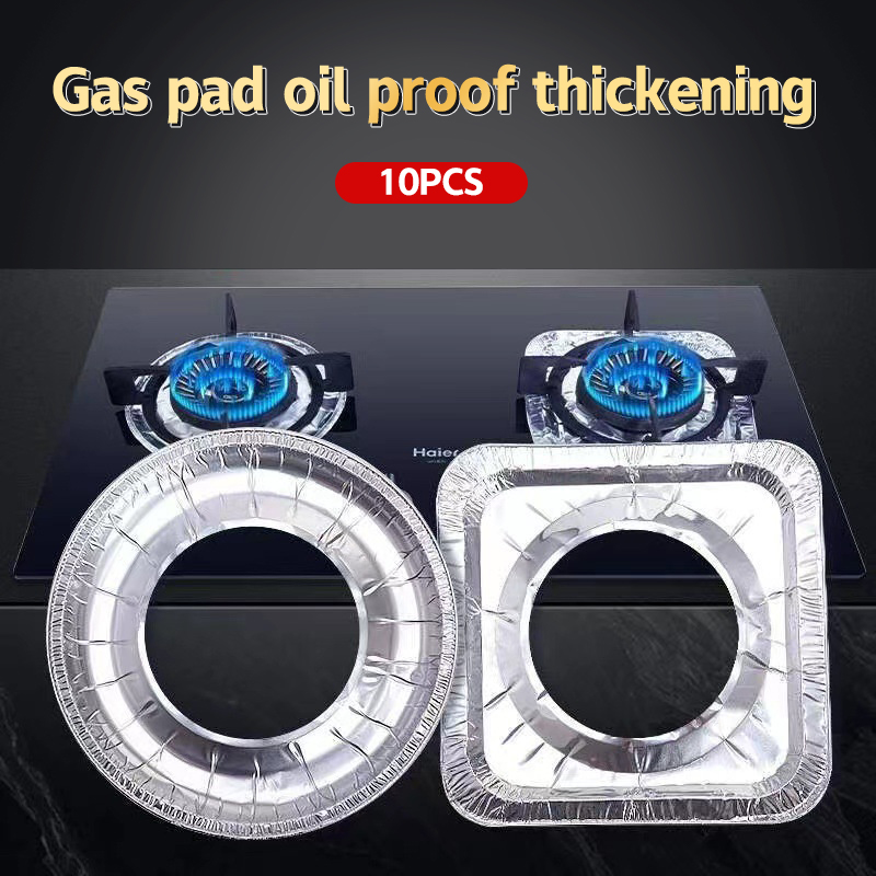10 buah/set penutup Foil alumi - Commercial Kitchen Burner ulasan dan harga