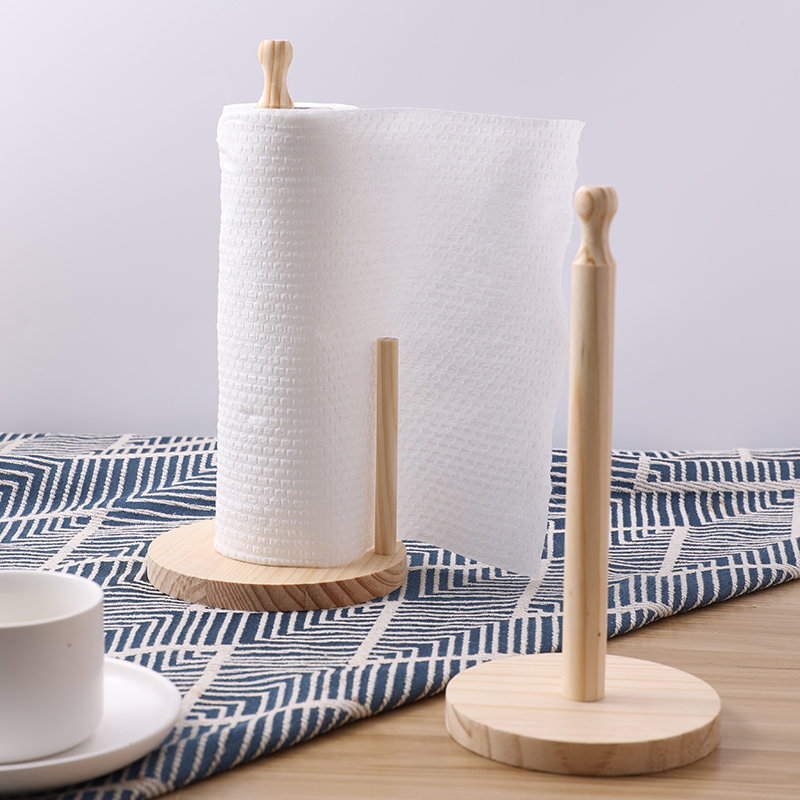 1 buah Tempat Tisu Kayu Berdir - Commercial Kitchen Towels ulasan dan harga