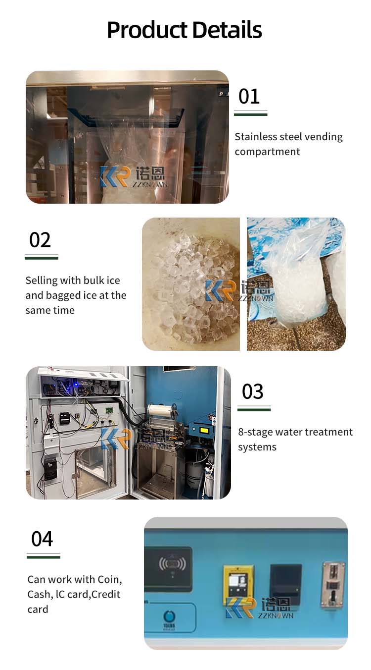 Mesin Penjual Es Batu Otomatis - Commercial Ice Maker ulasan dan harga