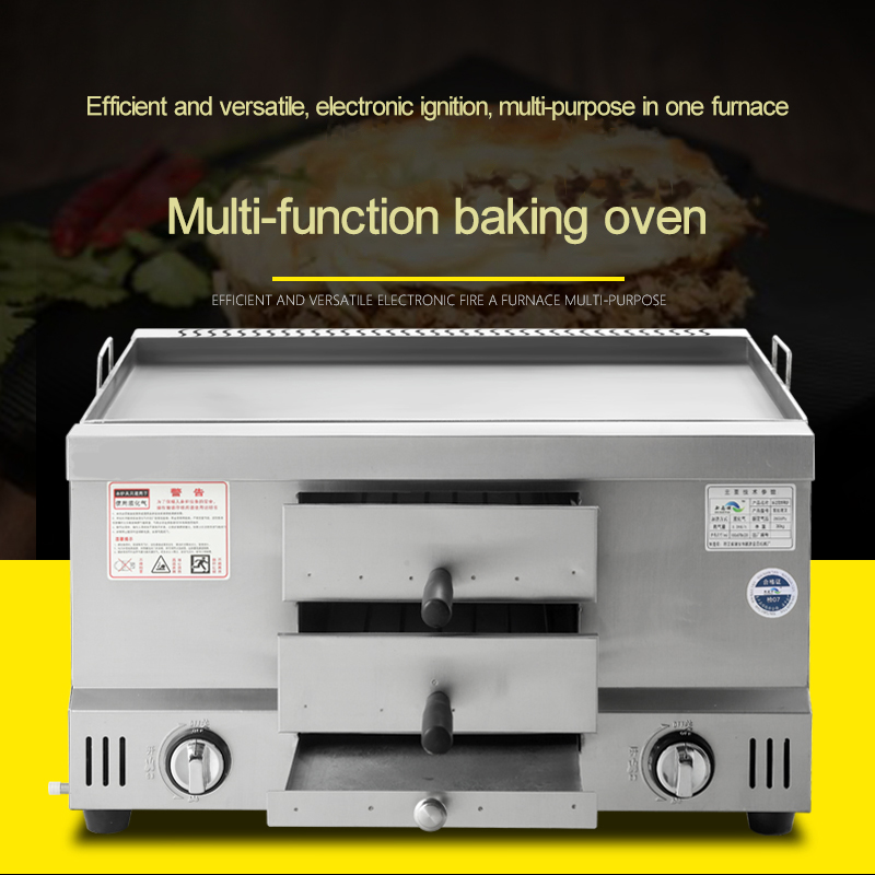 Oven Gas Stainless Steel Multi - Commercial Kitchen Oven ulasan dan harga