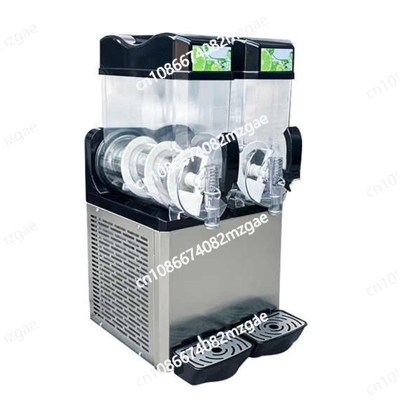 Mesin Smoothie 2 Tangki 15L Pe - Slushy Machine ulasan dan harga