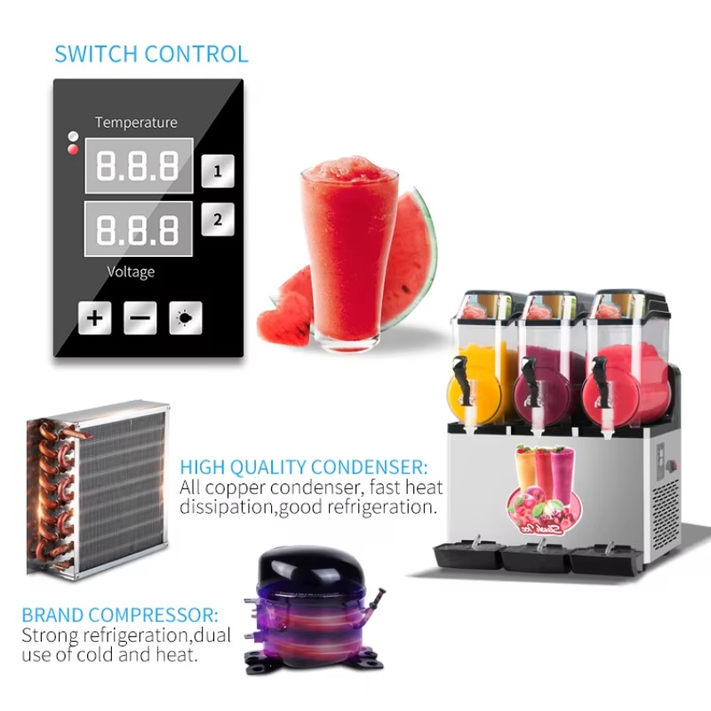 Mesin Slushy Komersial Otomati - Slushy Machine ulasan dan harga