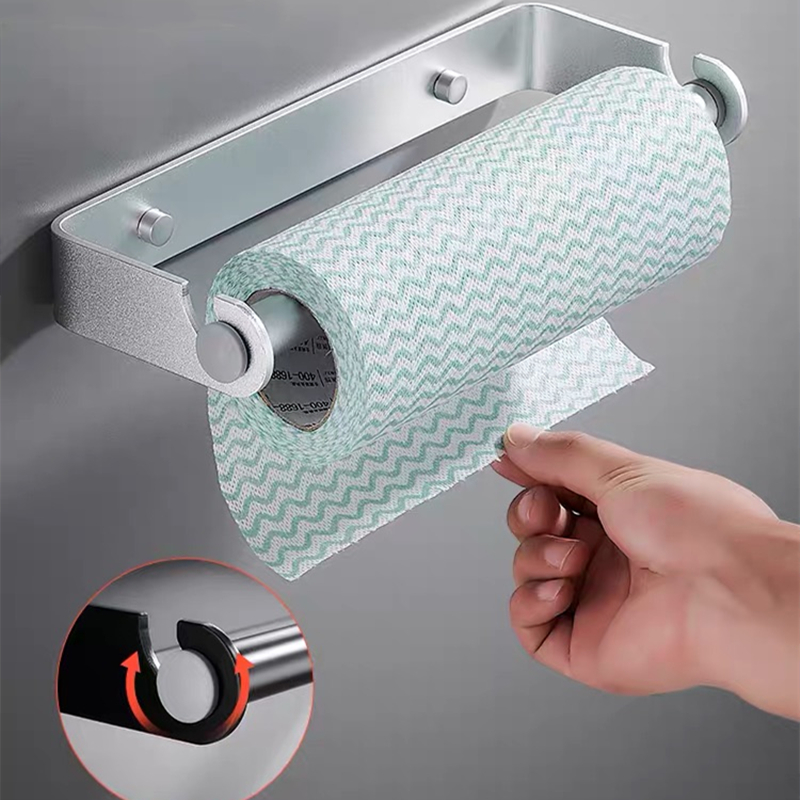 Tempat Tisu Gulung Aluminium H - Commercial Kitchen Towels ulasan dan harga
