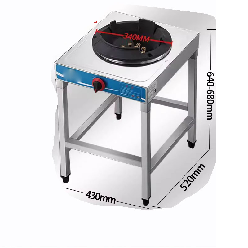 Kompor Gas Komersial untuk Res - Commercial Kitchen Burner ulasan dan harga