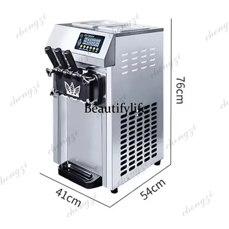 Mesin pembuat es krim komersia - Commercial Ice Maker ulasan dan harga